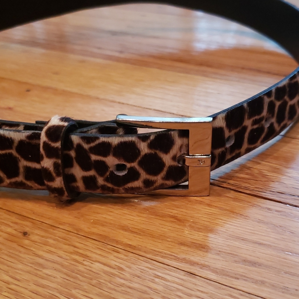 Calvin Klein animal print belt